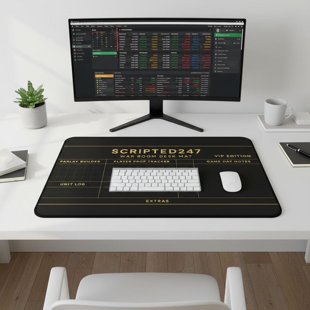 Scripted247 Desk Mat - VIP Edition